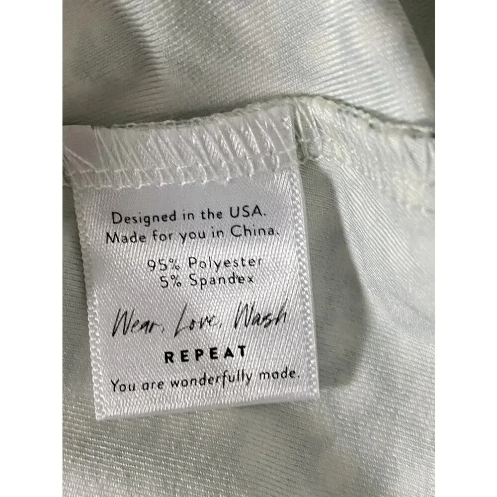 NWT SweetHoney Dreamer Pajama Gown Trees & Snowflakes Cream Green Holiday 12M
